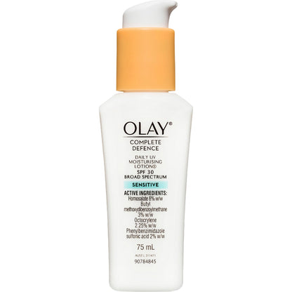 Olay Moisturising Lotion Complete Defence Sensitive Spf 30 75ml