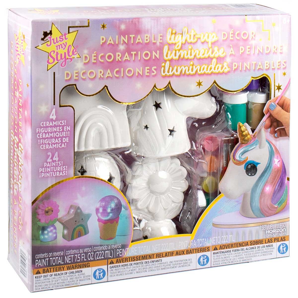 Just My Style Personalised Light Up Room Decor Unicorn