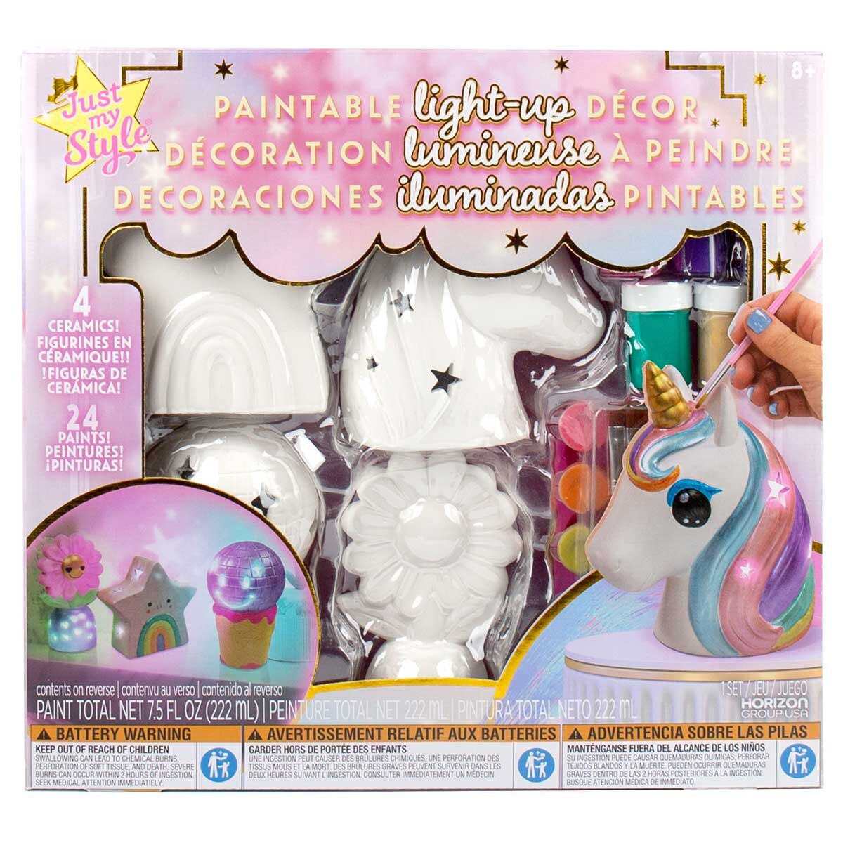 Just My Style Personalised Light Up Room Decor Unicorn