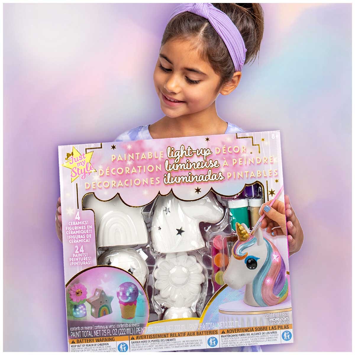 Just My Style Personalised Light Up Room Decor Unicorn