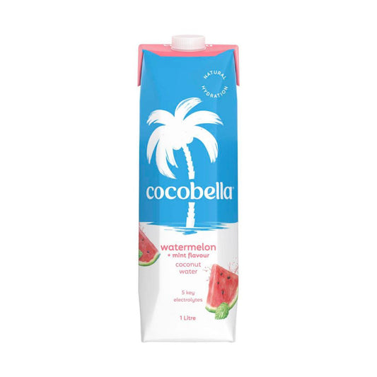Cocobella Watermelon & Mint Flavour Coconut Water - 1L