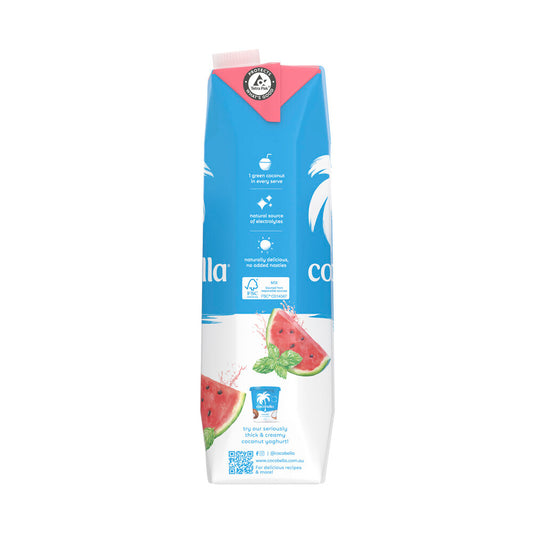 Cocobella Watermelon & Mint Flavour Coconut Water - 1L