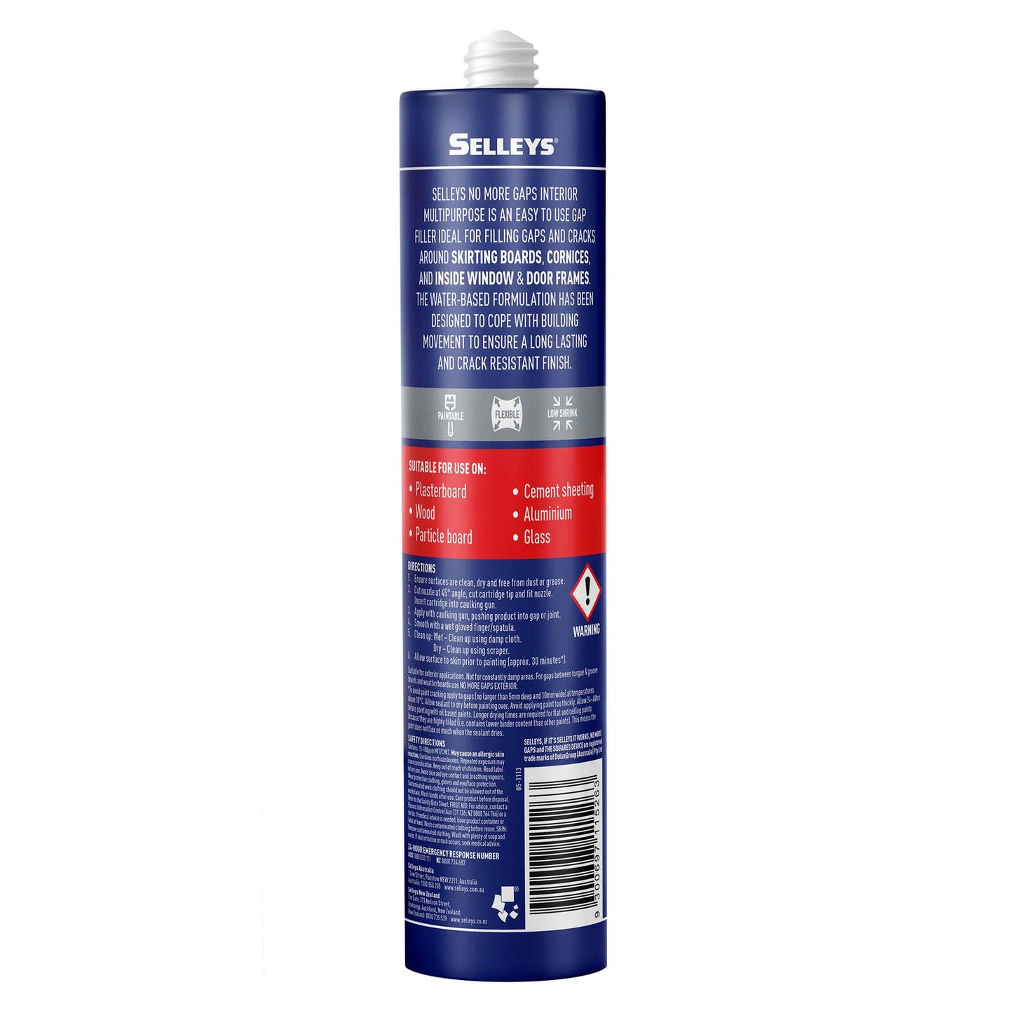 Selleys No More Gaps Interior - 475g - 3 Pack