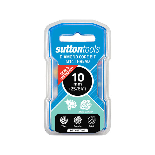 Sutton Tools Diamond Core Bit - 10mm M14
