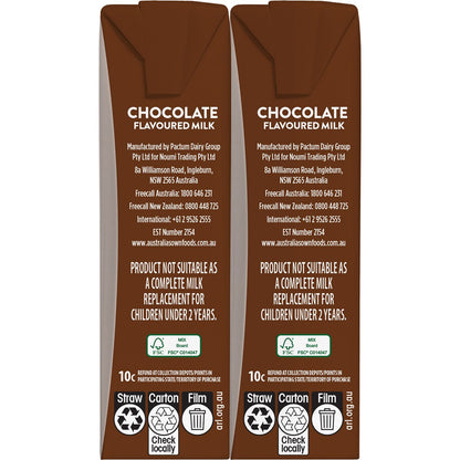 Australias Own Kids Milk Chocolate 200ml X 6 Pack