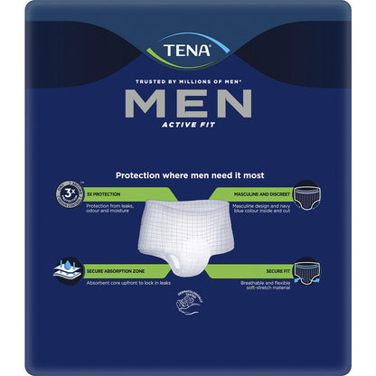 Tena Men Active Fit Pants Plus Medium 9 Pack