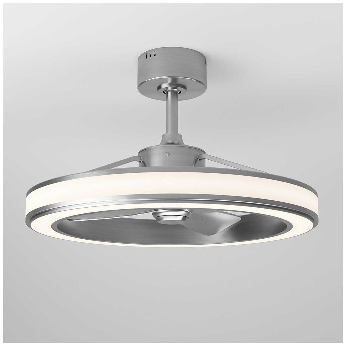 Artika Quiet Edwin LED Ceiling Fan with Remote FAN-SUR-C6SL Brushed Nickel