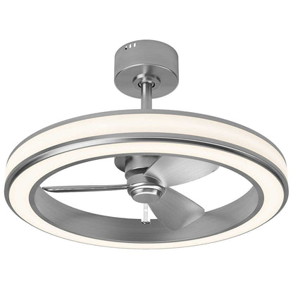 Artika Quiet Edwin LED Ceiling Fan with Remote FAN-SUR-C6SL Brushed Nickel