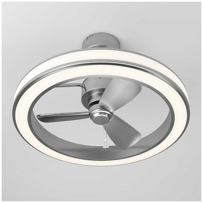 Artika Quiet Edwin LED Ceiling Fan with Remote FAN-SUR-C6SL Brushed Nickel