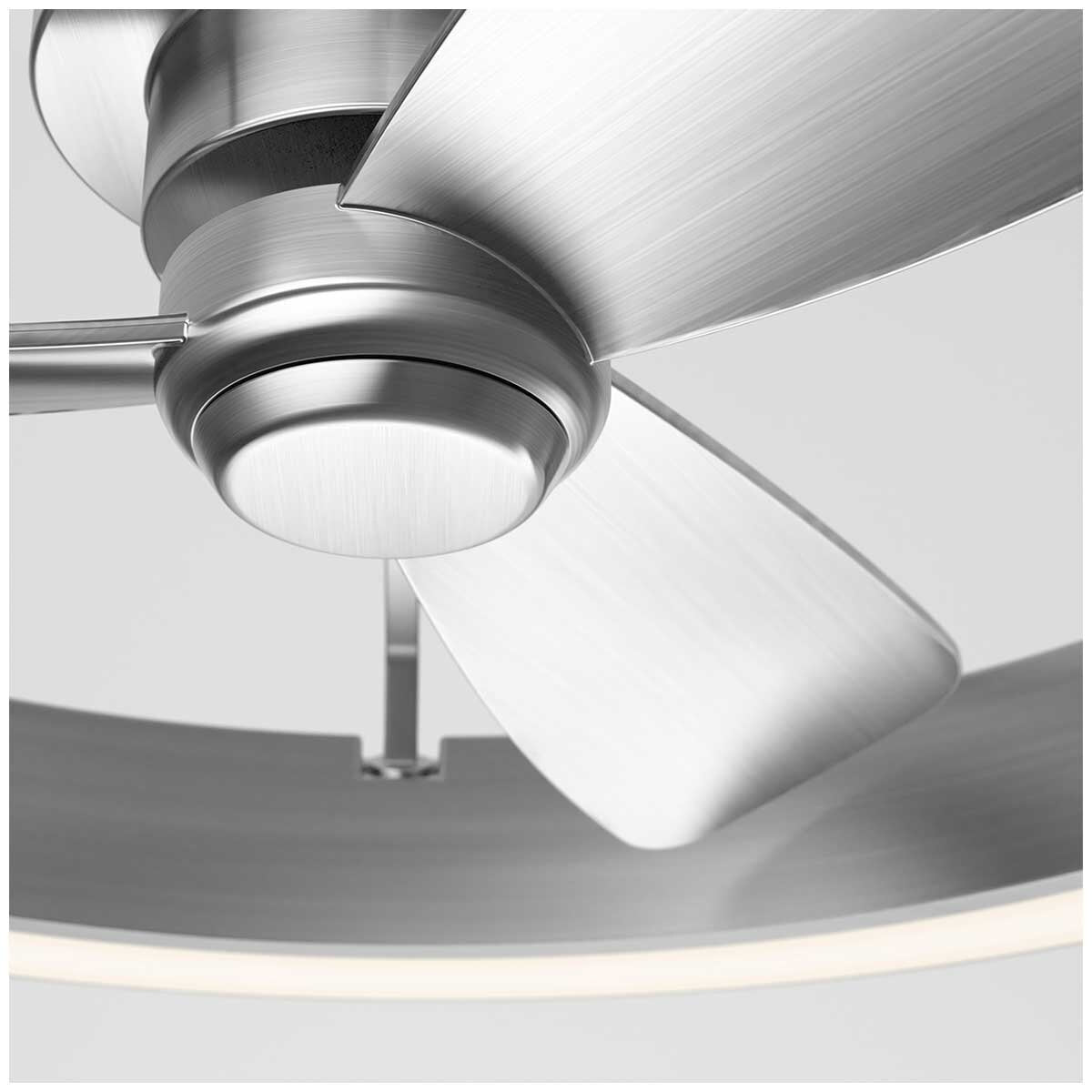 Artika Quiet Edwin LED Ceiling Fan with Remote FAN-SUR-C6SL Brushed Nickel
