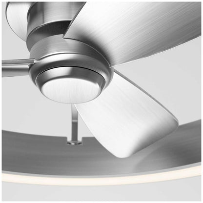 Artika Quiet Edwin LED Ceiling Fan with Remote FAN-SUR-C6SL Brushed Nickel