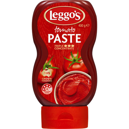 Leggos Tomato Paste Triple Concentrate Squeeze 400g