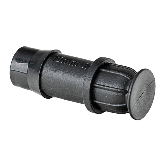 K Rain Barbed End Plug - 13mm - 10 Pack