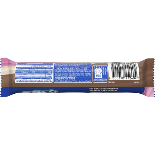 Oreo Neapolitan Double Stuff Cookies 131g