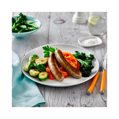 Cleaver's Organic Grass-Fed Beef Sausages Gluten Free - 450g