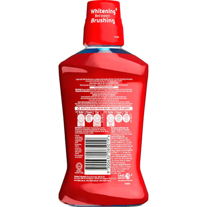Colgate Optic White Mouthwash Brightener 500ml