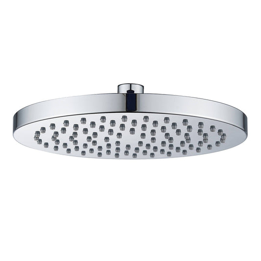 Estilo Round Shower Head Chrome - 1/2" BSP, Swivel Ball Joint, Lead Free Construction