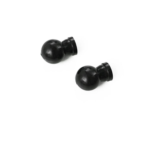 Windoware Black PVC Ball Finial - 20mm - 2 Pack
