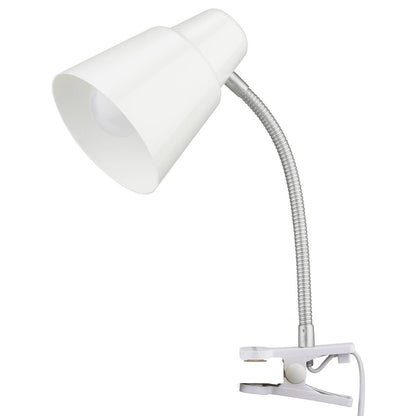 Verve Design White Brylee Clamp Lamp