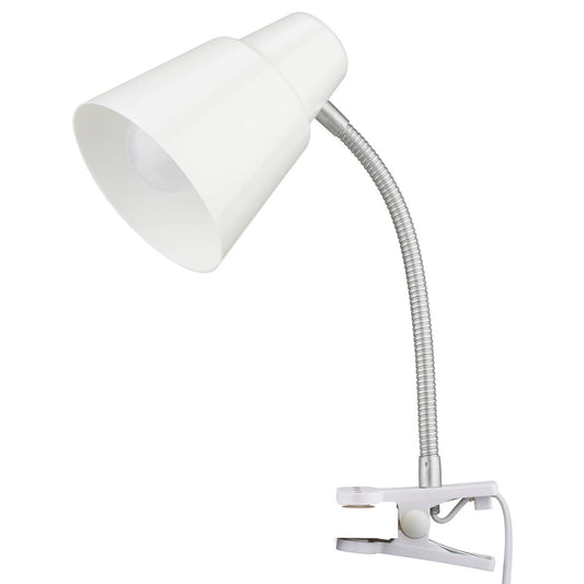 Verve Design White Brylee Clamp Lamp