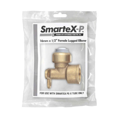 Smartex Pex Female Lugged Elbow - 16 x 15mm