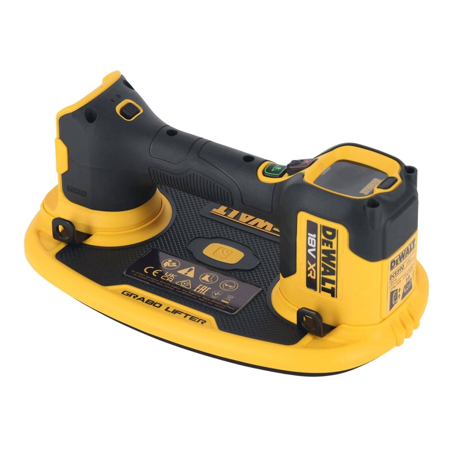 DeWalt Grabo Suction Lifter - 18V - 120kg - DCE590N-XJ