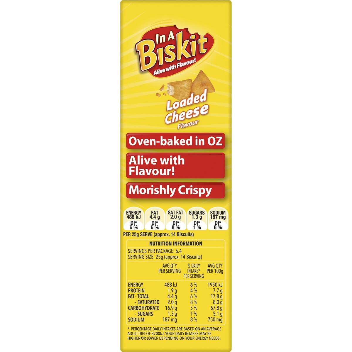 In A Biskit Loaded Cheese Crackers 160g