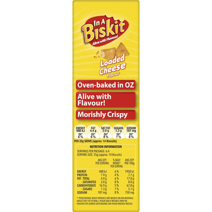 In A Biskit Loaded Cheese Crackers 160g
