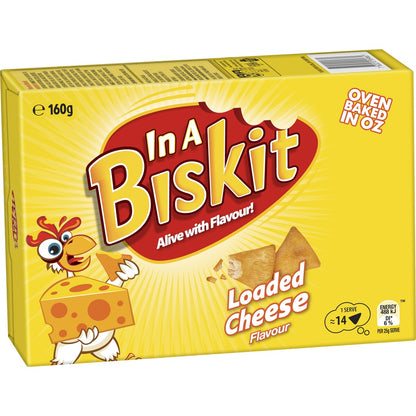 In A Biskit Loaded Cheese Crackers 160g
