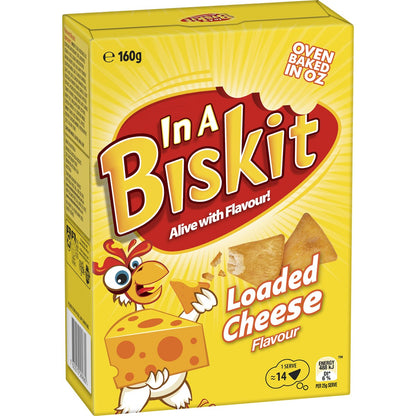 In A Biskit Loaded Cheese Crackers 160g