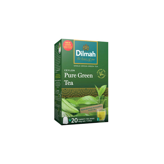 Dilmah Pure Ceylon Green Tea Bags 20 Pack - 40g