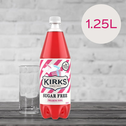 Kirks Sugar Free Creaming Soda Soft Drink Bottle 1.25L