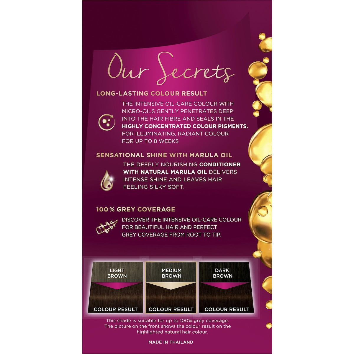 Napro Palette Intensive Oil-care Permanent Hair Colour Chocolate Brown Each