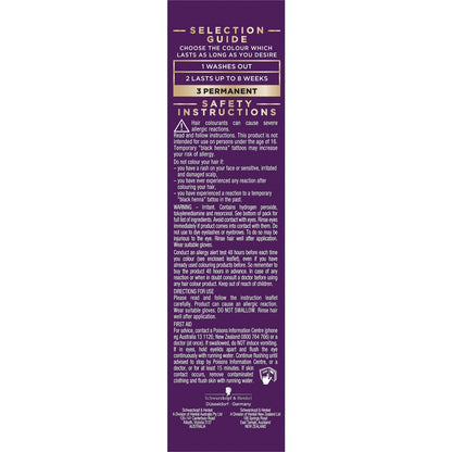 Napro Palette Intensive Oil-care Permanent Hair Colour Dark Brown Each