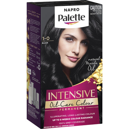 Napro Palette Intensive Oil-care Permanent Hair Colour Black Each