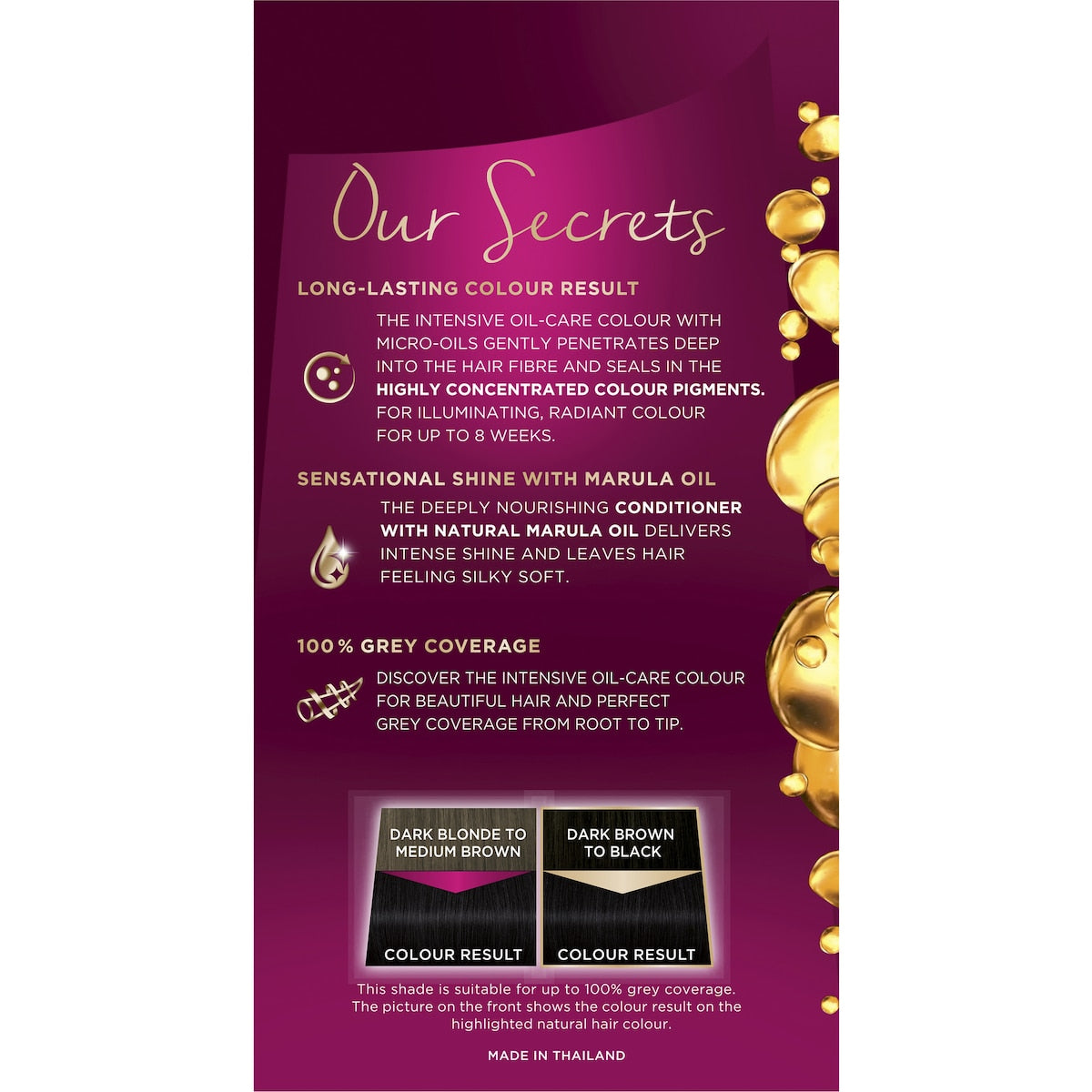 Napro Palette Intensive Oil-care Permanent Hair Colour Black Each