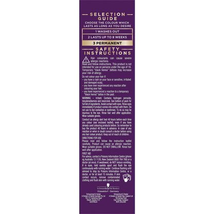 Napro Palette Intensive Oil-care Permanent Hair Colour Black Each