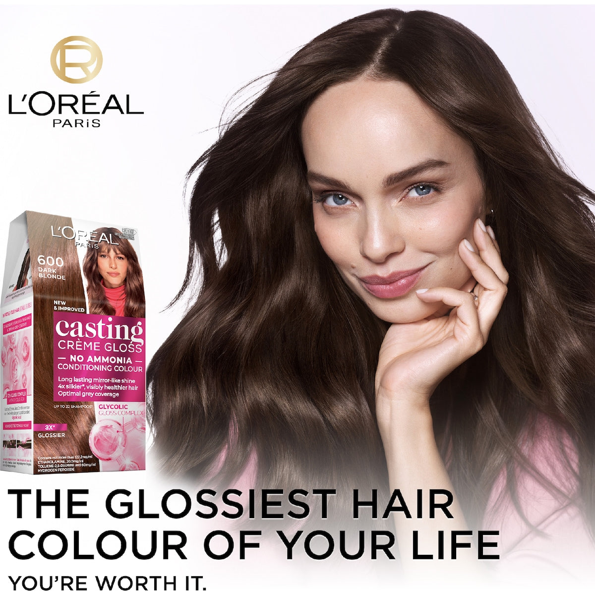 Loreal Paris Casting Crème Gloss 600 Dark Blonde Each