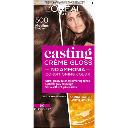 Loreal Paris Casting Crème Gloss 500 Light Brown Each
