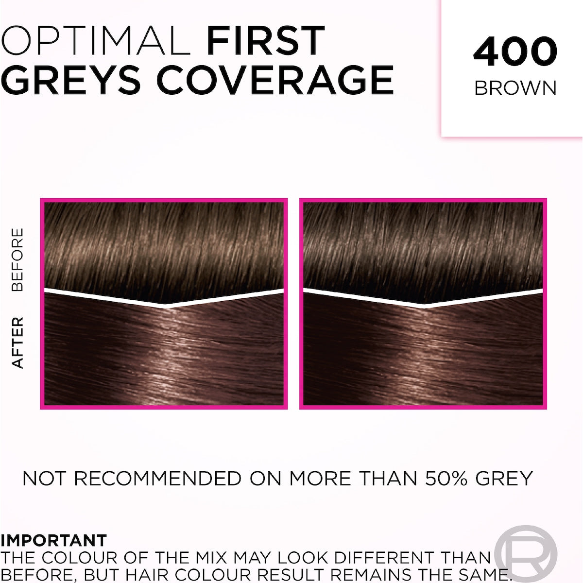 Loreal Paris Casting Crème Gloss 400 Brown Each