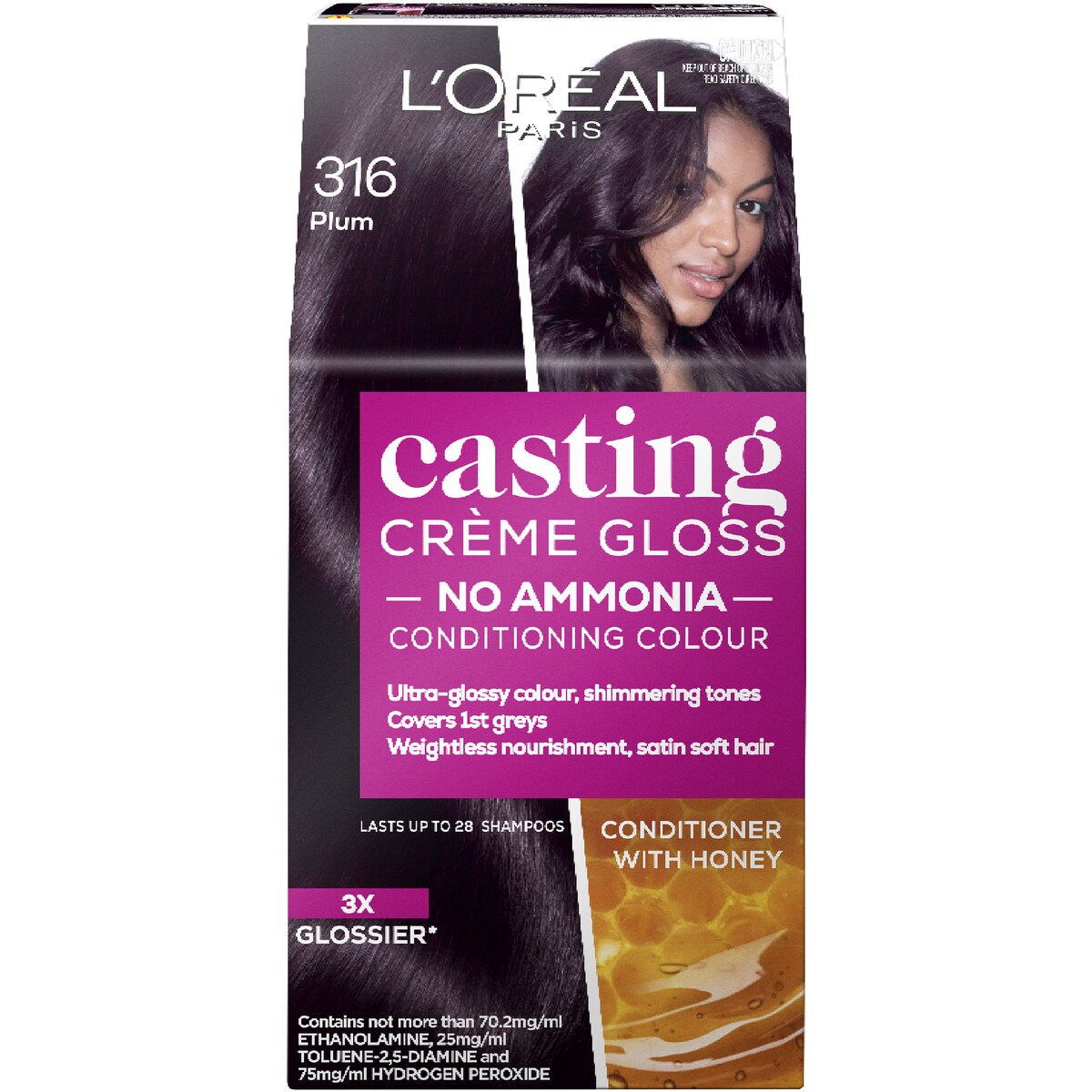 L'oreal Paris Casting Creme Gloss 316 Plum Each