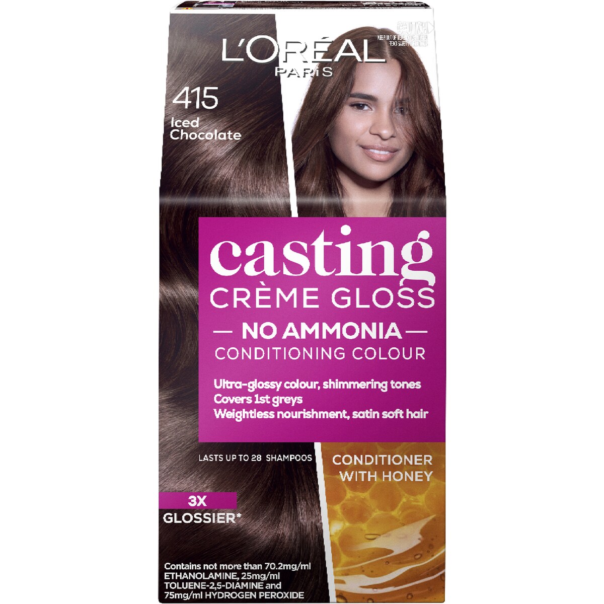 L'oreal Paris Casting Creme Gloss 415 Iced Chocolate Each