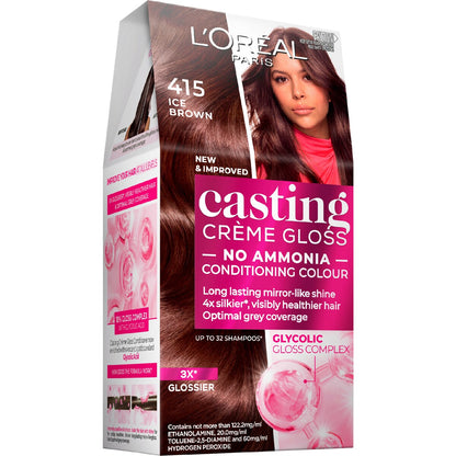 L'oreal Paris Casting Creme Gloss 415 Iced Chocolate Each