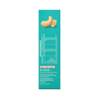 Nice & Natural Nut Bars Peanut & Cashew With Milk Choc Multipack Snacks 6 Pack - 192g