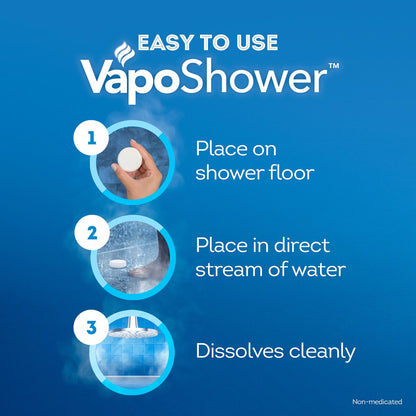 Vicks Vaposhower Tablets 3 Pack