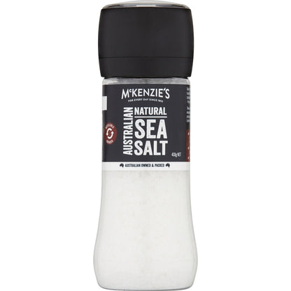Mckenzie's Natural Sea Salt Grinder 410g