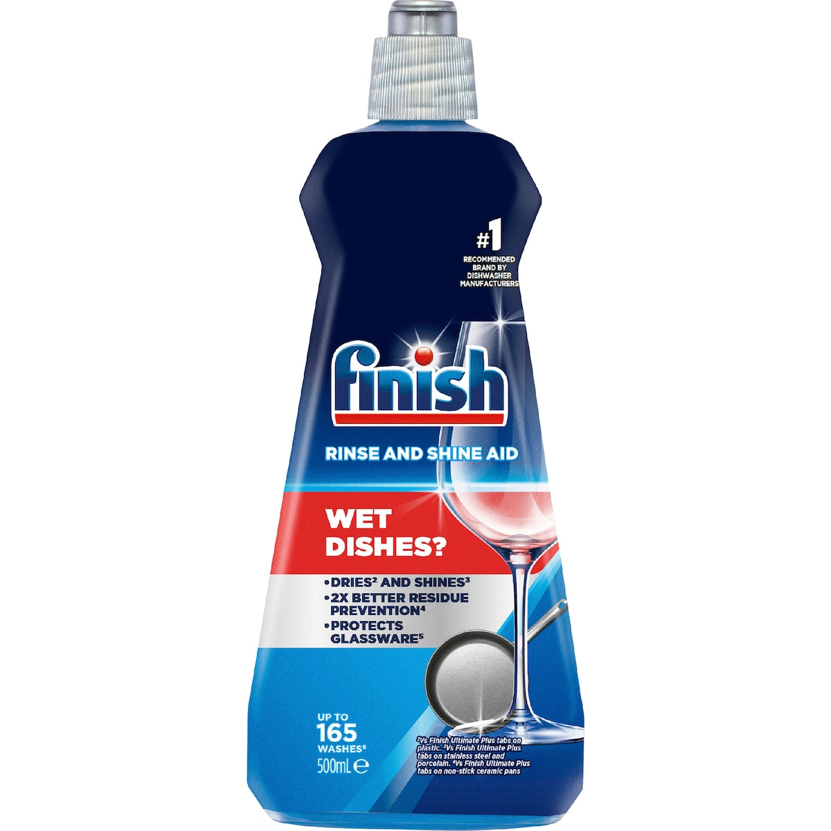 Finish Rinse & Shine Dishwashing Aid 500ml