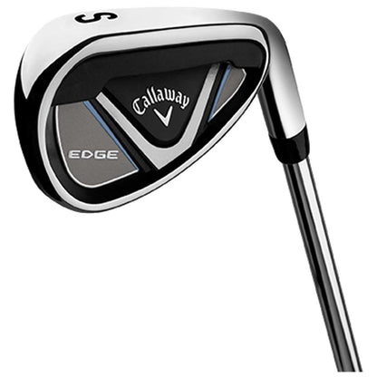 Callaway Edge Men's Rh Regular Flex Easy 10pc Golf Club Set Black/Blue