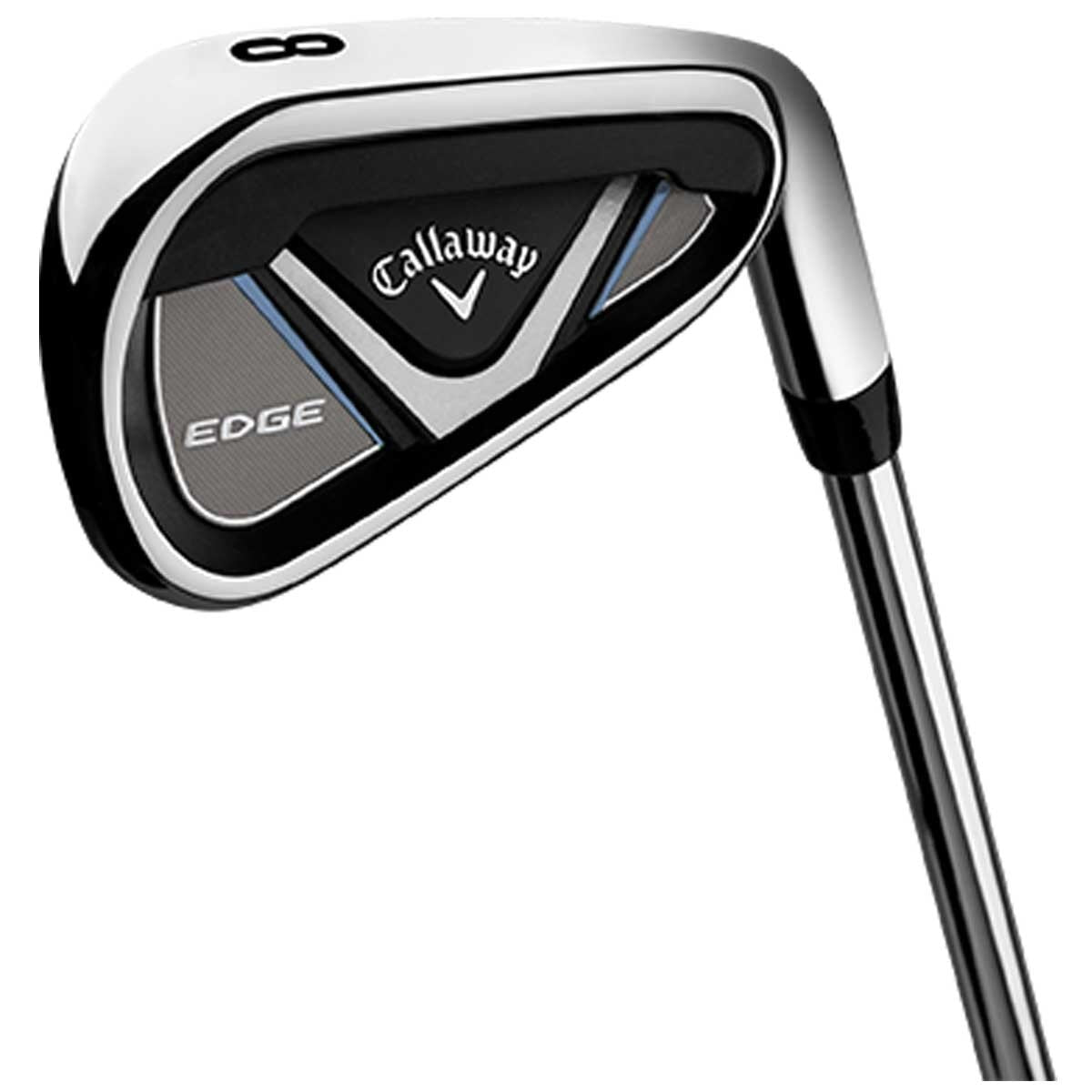 Callaway Edge Men's Rh Regular Flex Easy 10pc Golf Club Set Black/Blue