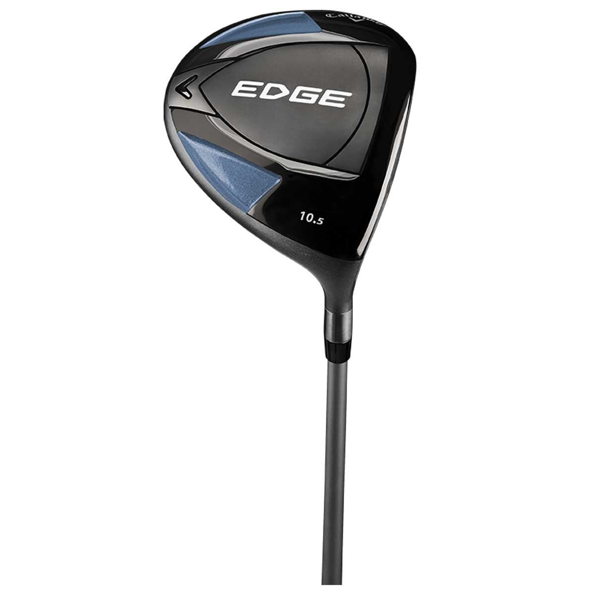 Callaway Edge Men's Rh Regular Flex Easy 10pc Golf Club Set Black/Blue